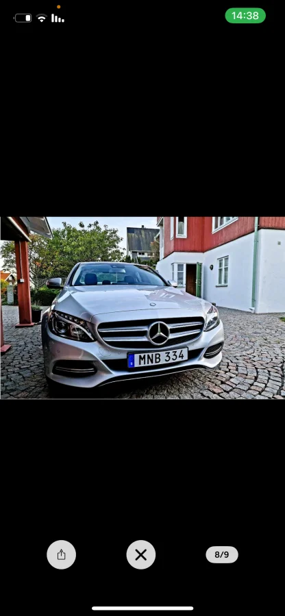 Mercedes-Benz C 220 d BlueTEC 7G-Tronic Plus, 170hk, 2015